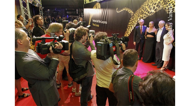 Trainwreck, tapis rouge avec Marco Solari