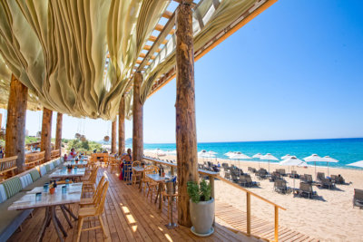 Barbouni le Restaurant de la plage de Navarino Bay