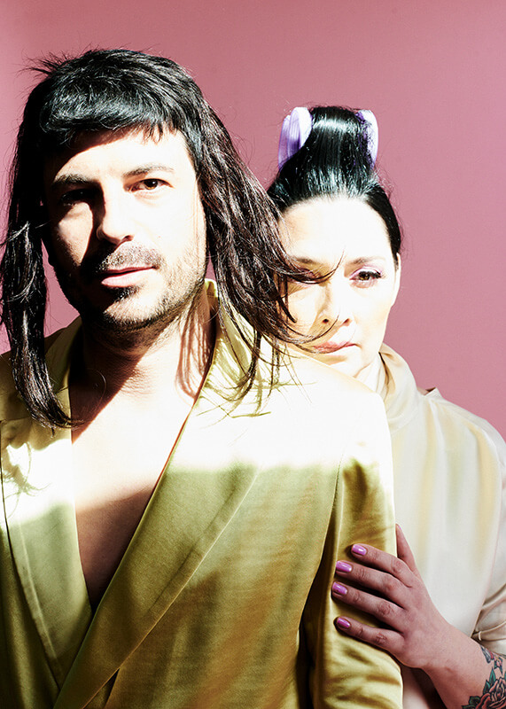 Les comédiens intenses et expressifs de Violencia Rivas Léa Pohlhammer et Adrien Barazzone ©anoukschneider