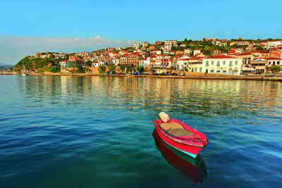 Très visitée la ville de Pylos