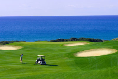 Le parcours de Dunes Course au 12e trou