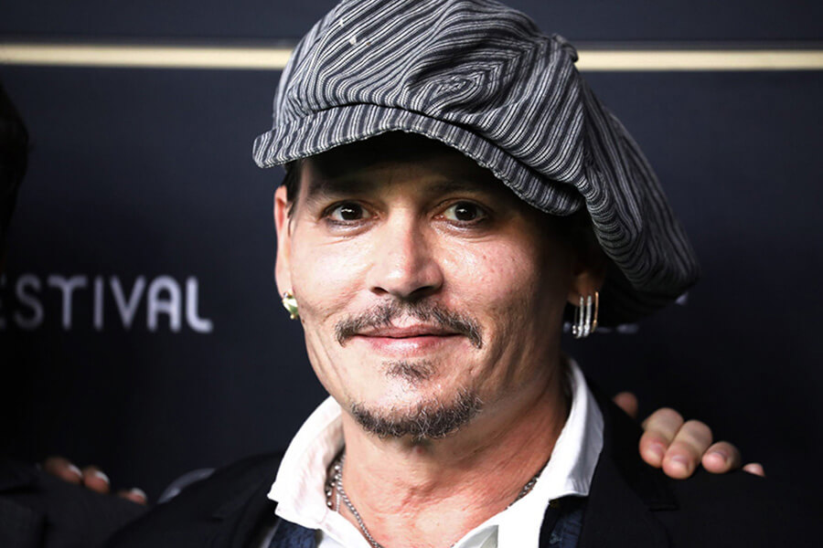 Fidèle à lui-même Johnny Depp a enchanté le public