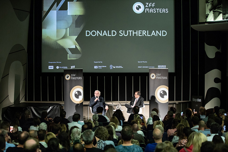 Discussion avec les fans Masters et Donald Sutherland