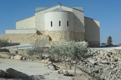 Mont Nebo La basilique St Georges rénovée