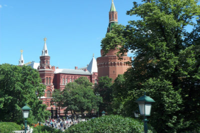 Dans l'enceinte du Kremlin (c) G.A.-D