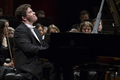 Denis Matsuev, au piano à l'occasion de la Journée Mondiale de la Russie à Genève (c) Vincent Lepresle