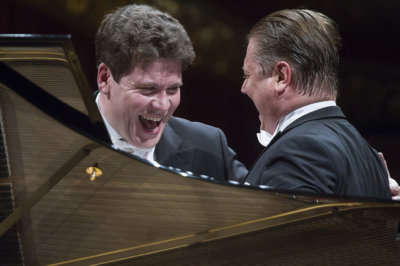 Pianiste et Chef d'orchestre complicité entre Denis Matsuev et Alexander Sladkovsky (C) Vincent Lepresle