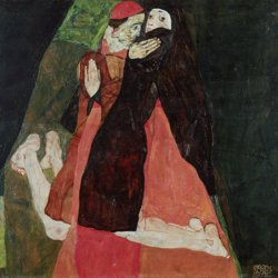 Le Cardinal et la Nonne de Schiele