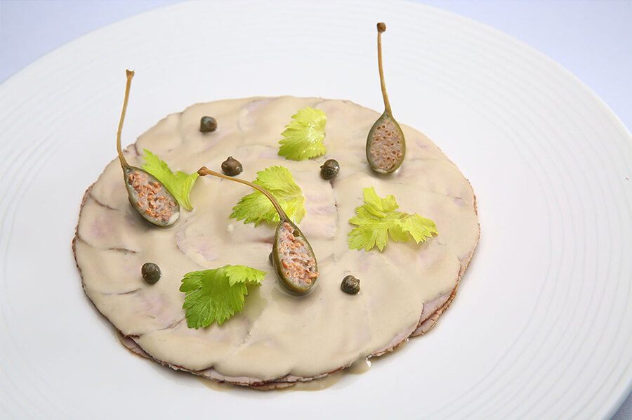 Spécialités italiennes Vitello Tonnato au Gusto