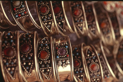 Les bijoux traditionnels portés en Jordanie