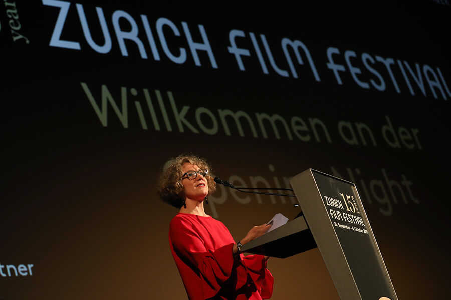 La Présidente de la Ville de Zurich Corine Mauch discours d'ouverture du ZFF