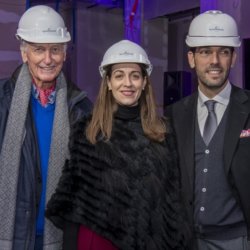 Bernard Erbeia, Sophie Pappalardo, Christophe Aldunate (Crest Hospitality)