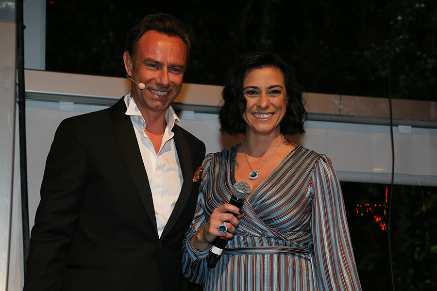 Quentin Desurmont avec Carla Xavier co-propiétaire de Lounge Lurury Travel Portugal