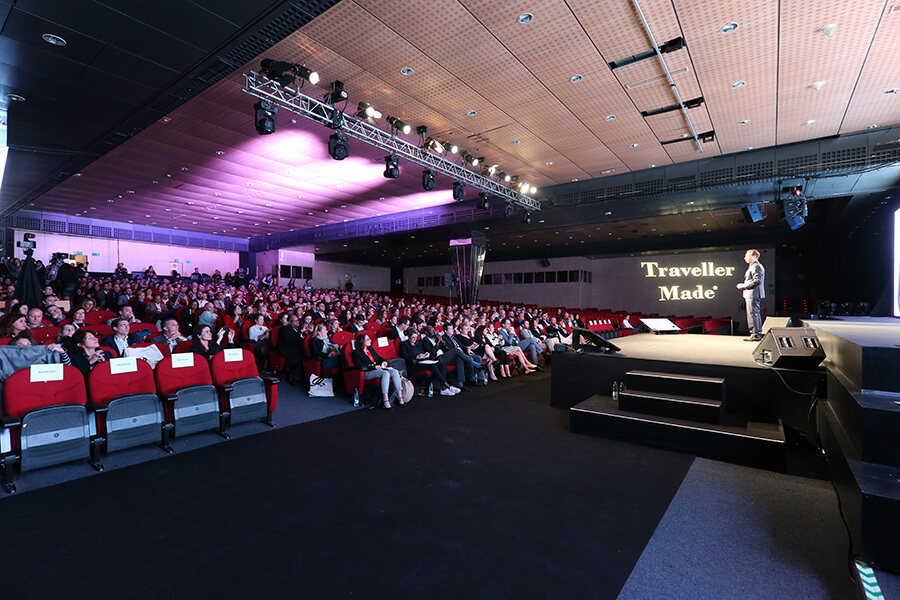 Marbella 2019 Salle de conférence en attendant les intervenants