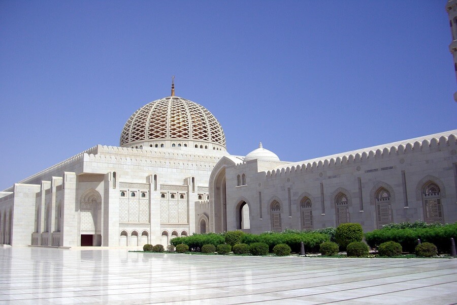 La grande Mosquée d'Oman à Muscat (c) GAD
