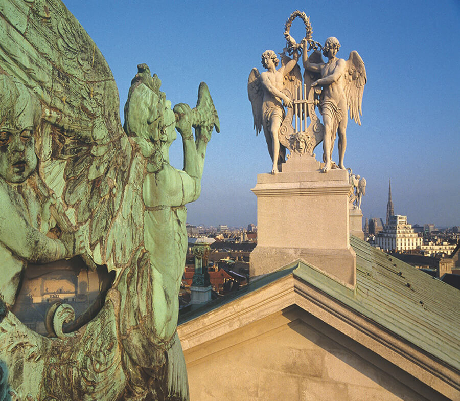 Les toits de la Cathédrale St. Stephen (c) Wien Tourismus. Lois Lammerhuber