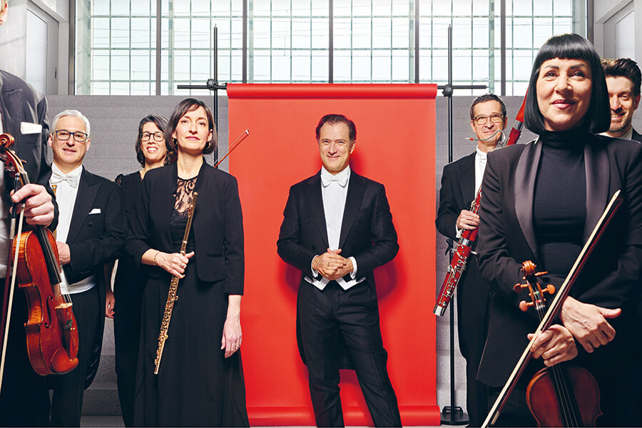 Renaud Capuçon au violon et à la direction de l'Orchestre de Chambre de Lausanne OCL (c) Federal Studio