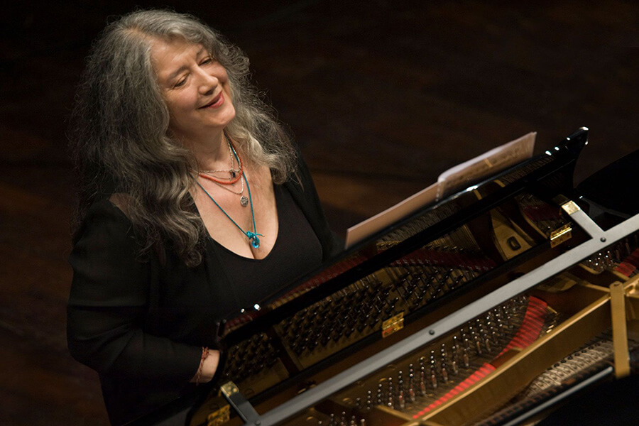 Merveilleux cadeau au public Martha Argerich la pianiste de légende enfin en concert à Tannay (c) Adriano Heitman