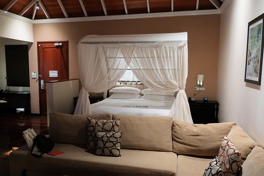 Une chambre du Hilton Seychelles Labriz Resort et Spa