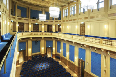 Le Conservatoire de Musique Genève salle Franz-Liszt qui accueille le concert en faveur de la cause arménienne