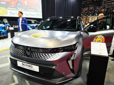 Elue Voiture de l'Année 2024 la Renault Scenic E Tech 100% Electric (c) GAD