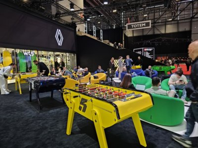 L'espace jeux, animations et l’épreuve e-gaming Grand Turismo Lamborghini ont attiré du monde (c) GAD