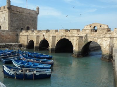 Essaouira et ses fortifications historiques donnant sur le grand large( c) GAD
