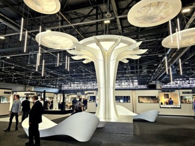 Perspective sur l'exposition et les stands de GemGenève 2025 (c) GAD