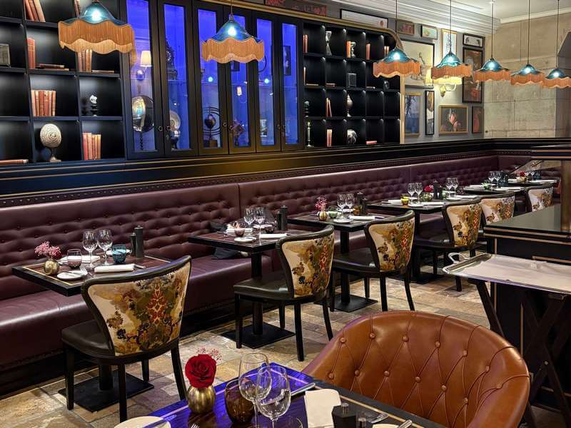 Une table raffinée et intime, une cuisine bistrotière sans ostentation (c) Rotary MGallery-Genève