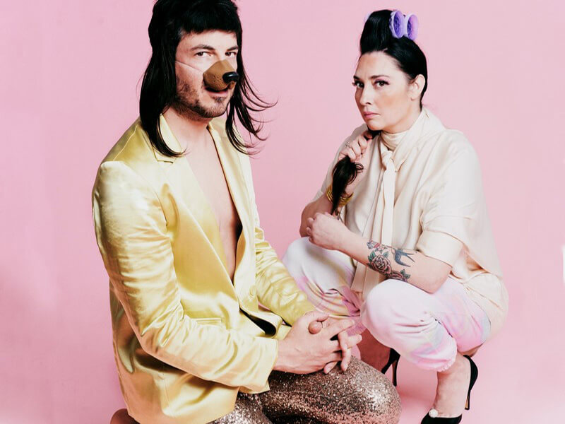 Léa Pohlhammer et Adrien Barazzone dans Violencia Rivas, le duo improbable se produisant à l'Orangerie© anoukschneider