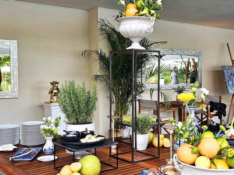 Premiers beaux jours, les produits ensoleillés apparaissent sur les buffets (c) GAD