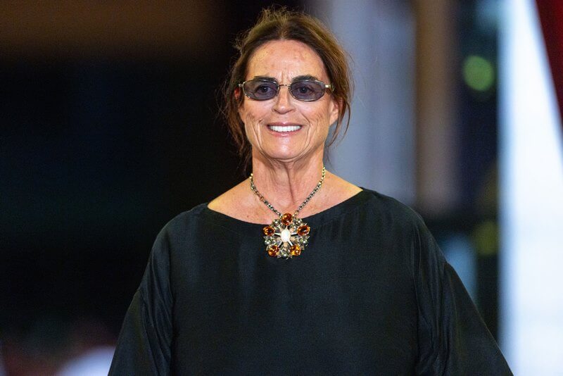 Maya Hoffmann Présidente du Locarno Film Festival sur le tapis rouge (c) Locarno Film Festival