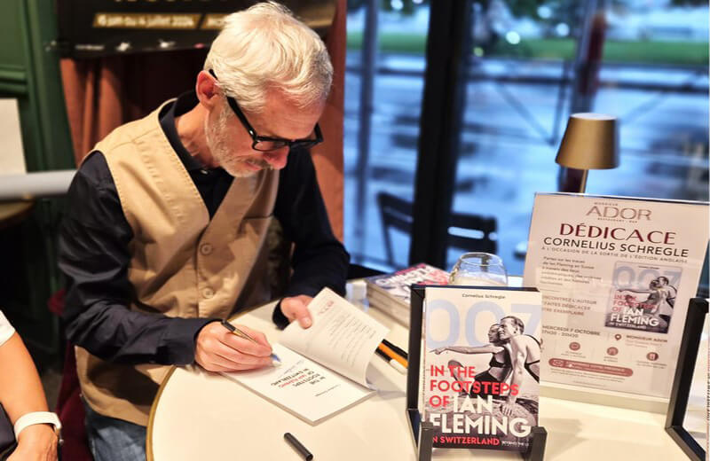 Signature et concentration, Cornelius Schregel en pleine action (c) GAD